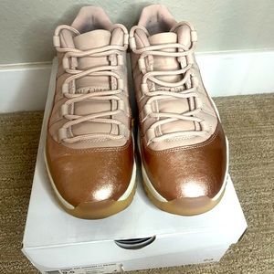 Rose Gold Retro Jordan 11